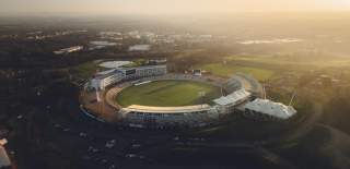 Drone shot of Utilita Bowl