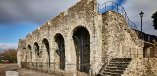 Southampton Walls on a bright but cloudy day