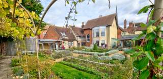 Outdoor grounds for Tudor House and Garden