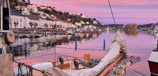 solnedgang i Risør