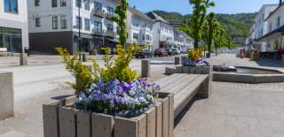 Stemningsbilde fra Kvinesdal