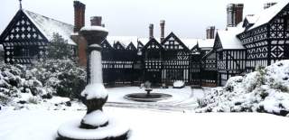 Hillbark Hotel Christmas in the snow