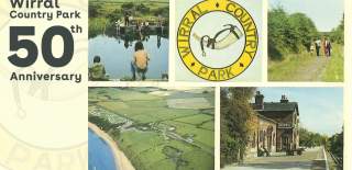 Wirral Country Park 50th Anniversary Historic images postcard