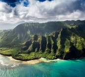 Aerial Photo Green Mountain