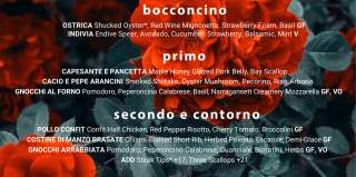 Valentine's Day Prix Fixe