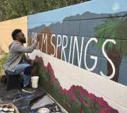 Tysen Knight's Pop Urban Art Takes Over Palm Springs.
