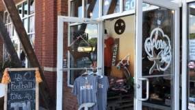 An eclectic mix of items are on sale at Knoxville's Ironic, including a metal sign that says "Rocky Top"