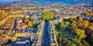 Bath Aerial View