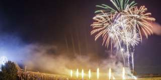 Fireworks at Avon Valley Adventure & Wildlife Park near Bristol - credit Avon Valley Adventure & Wildlife Park