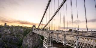 A view of the Clifton Suspension Bridge in Bristol - credit Lee Pullen Photography for Clifton Suspension Bridge Trust