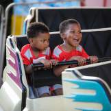 Boys on a Carnival Ride at Taste Addison