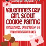 Valentine's Girl Scout Cookie Pairing