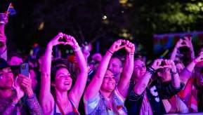 Pride Festival Crowd