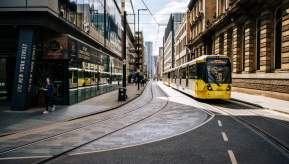 Tram city centre