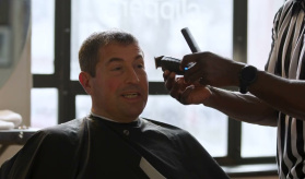 Peter Feigin at Gee's Clippers
