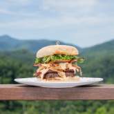 "Meat Me at the Top" Burger