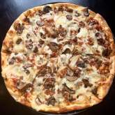 Swiss Mushroom Burger Pie