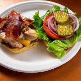 Jamaican me Hungry burger