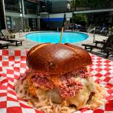 "the Big Bear" Reubin Burger