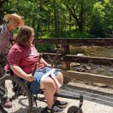 Park Program Welcomes People with disabilities into the Backcountry