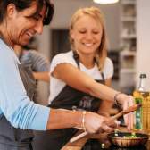 Two women at a cooking class in Bristol - credit Yuup