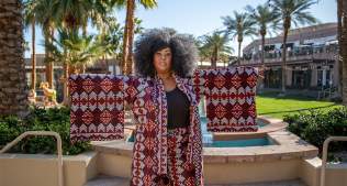 Aneka Brown Brings Bold, Colorful Designs to Life