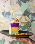 King Cake Mile High Pie