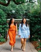 Walking into The Chloe on Saint Charles Avenue