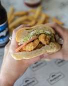 Fried Shrimp Po-Boy - Parkway Bakery