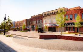 Downtown Denison 400 block businesses