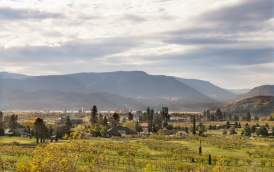 View of Downtown Kelowna from Southeast Kelowna