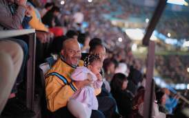 Family Fans at Bayou Classic