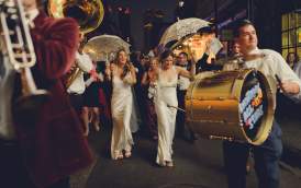 Brides During Second Line