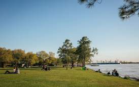 Picnicing at The Fly