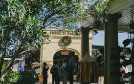 Holiday Shopping at the French Market