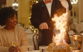 Baked Alaska for Christmas at Antoine's
