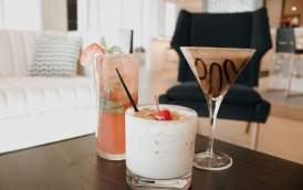 Altitude Bar cocktails