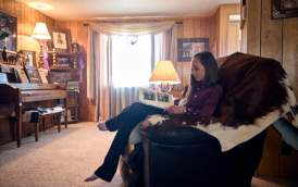 Taylor Thoman sitting in chair