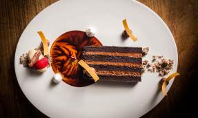 Chocolate cake from The Conche