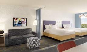 Interior of Home2 Suites by Hilton in Ashburn, VA.