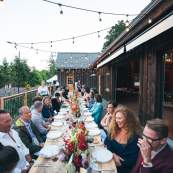 Incentive Canada - Long table dinner at DC Signature Night at Bilston Creek Farm
