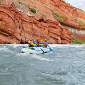 White water rafting red canyon