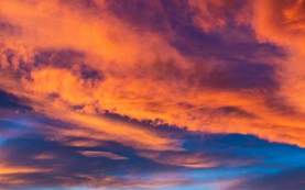 Sunset over Long's Peak