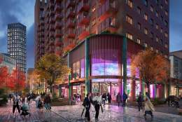 Smithfield Birmingham landmark mixed-use building
