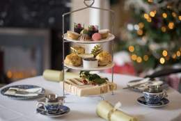 Festive Afternoon tea in Imperial Hotel
