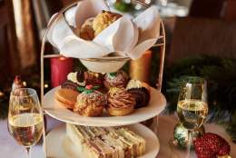 Festive afternoon tea Gidleigh Park