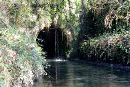 Tavistock Canal tunnel exit near Morwellham