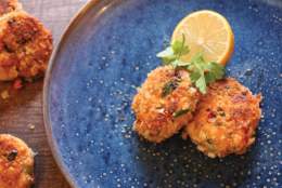 Luxury lobster fishcakes