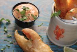Crispy lobster claws
