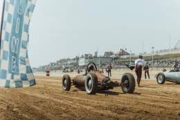 hot rods at the start line